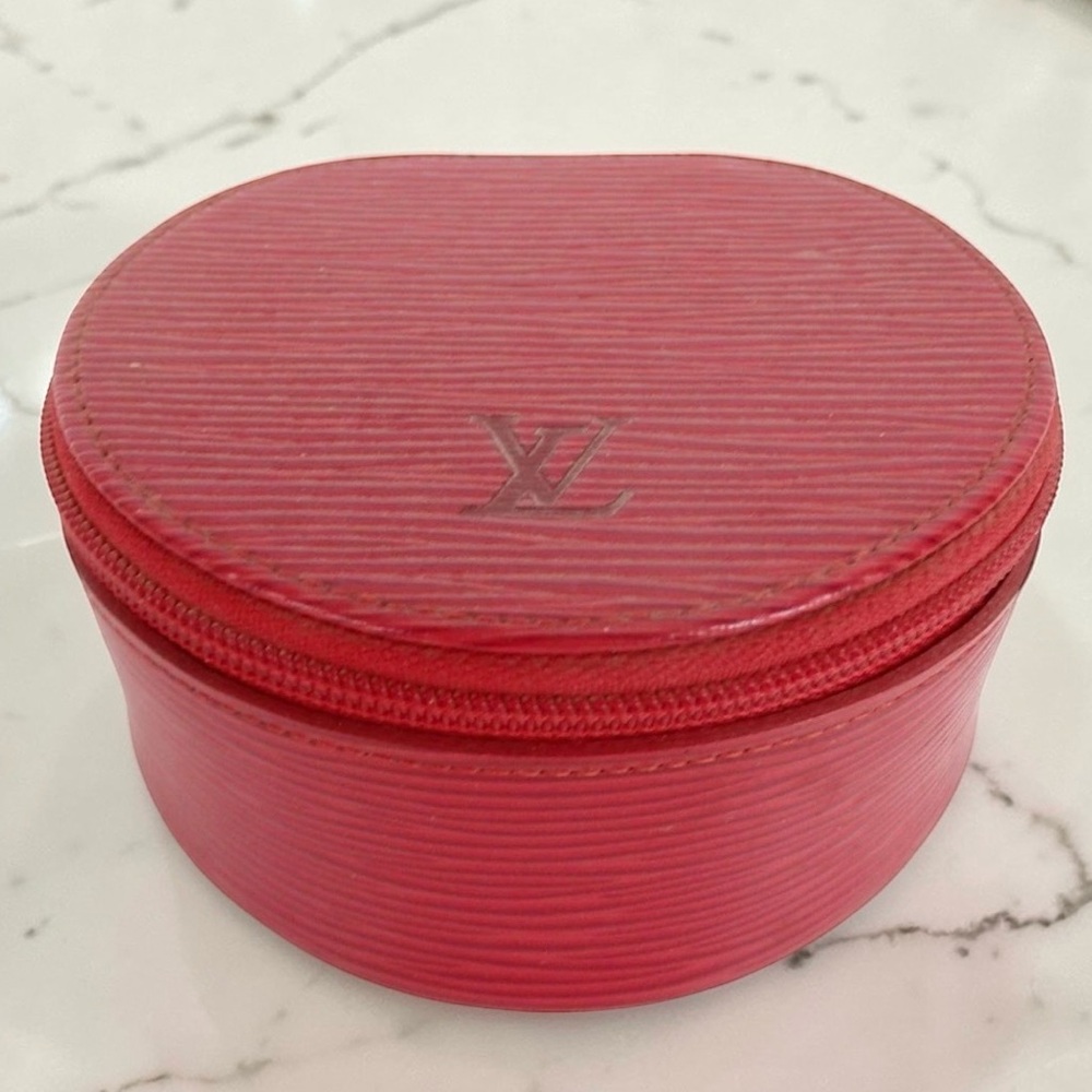 Louis Vuitton Epi Ecrin Bijoux Leather Jewelry Travel Case 😍❤️ - Picture 8 of 15